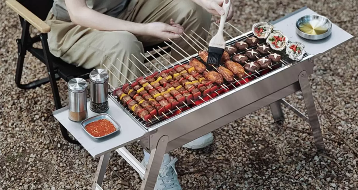 Hint Aile Festivali Barbekü Devrimi - SpiceFold Karbon Izgara, açık hava sosyal çılgınlığını ateşliyor