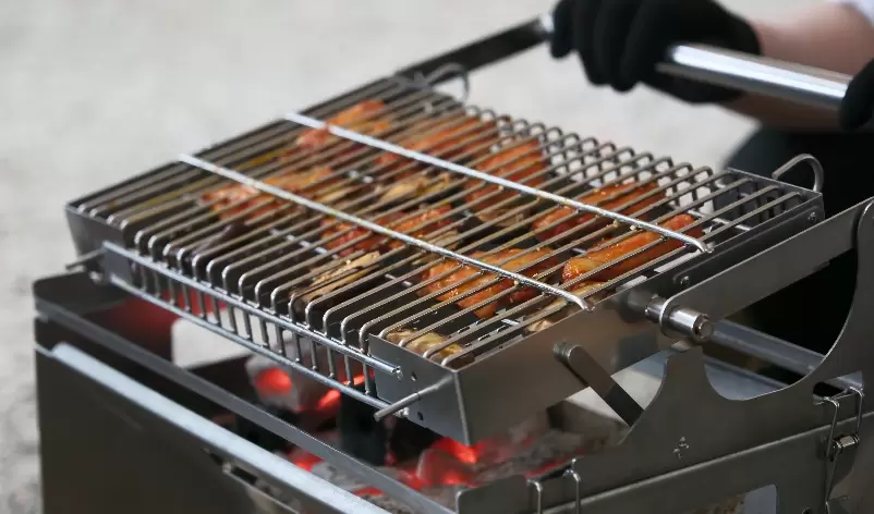 Döner barbekü rafı