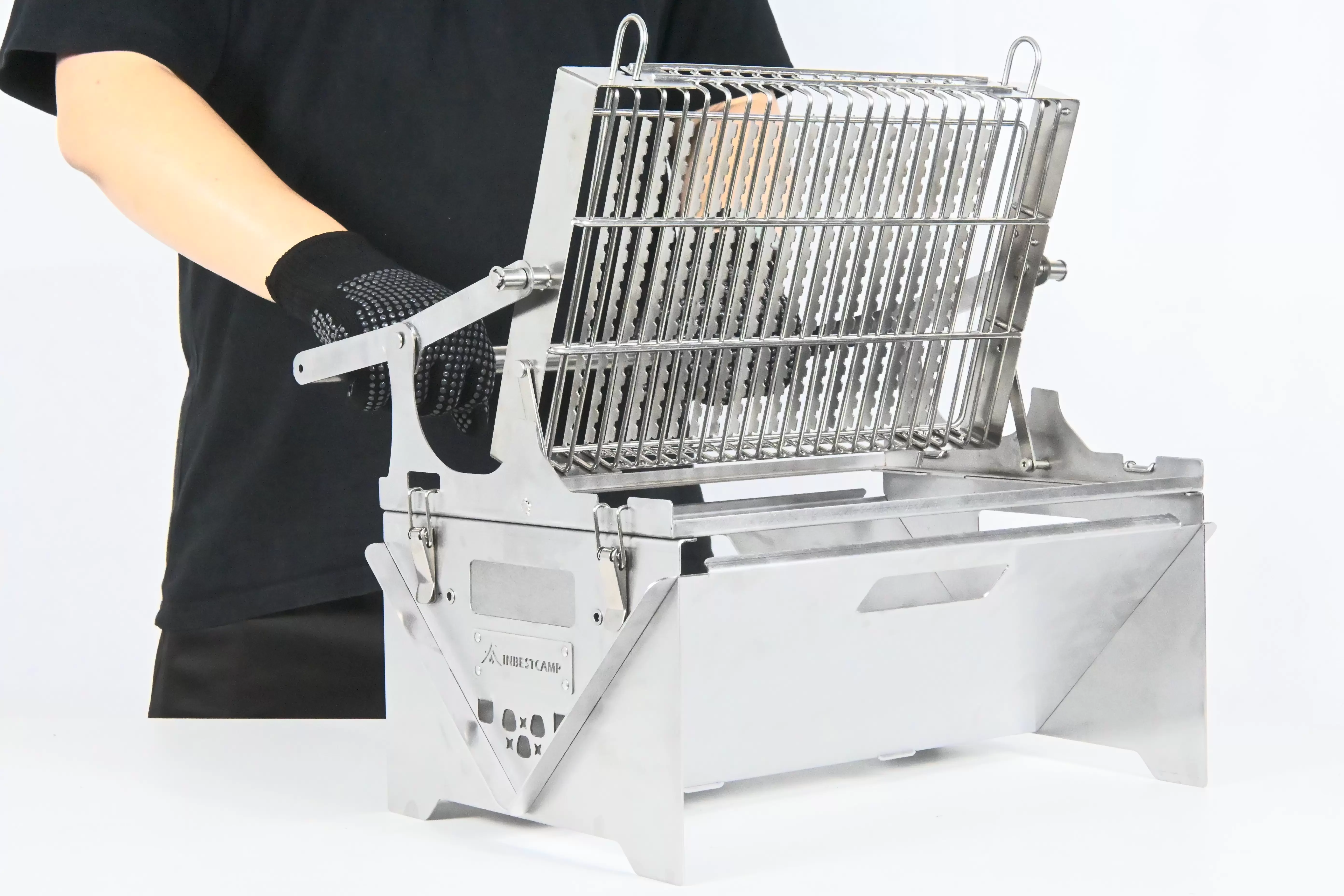 Döner barbekü rafı