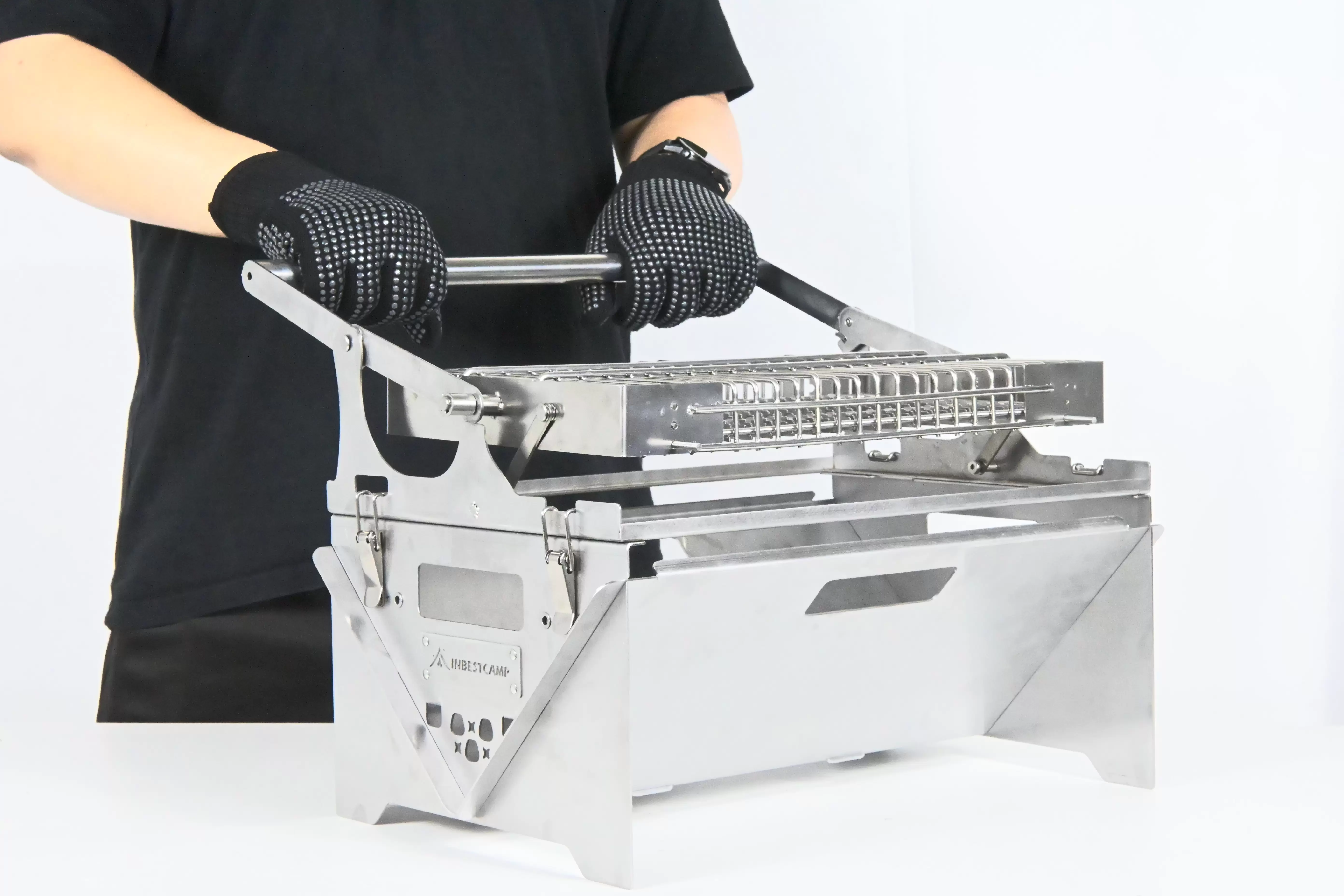 Döner barbekü rafı