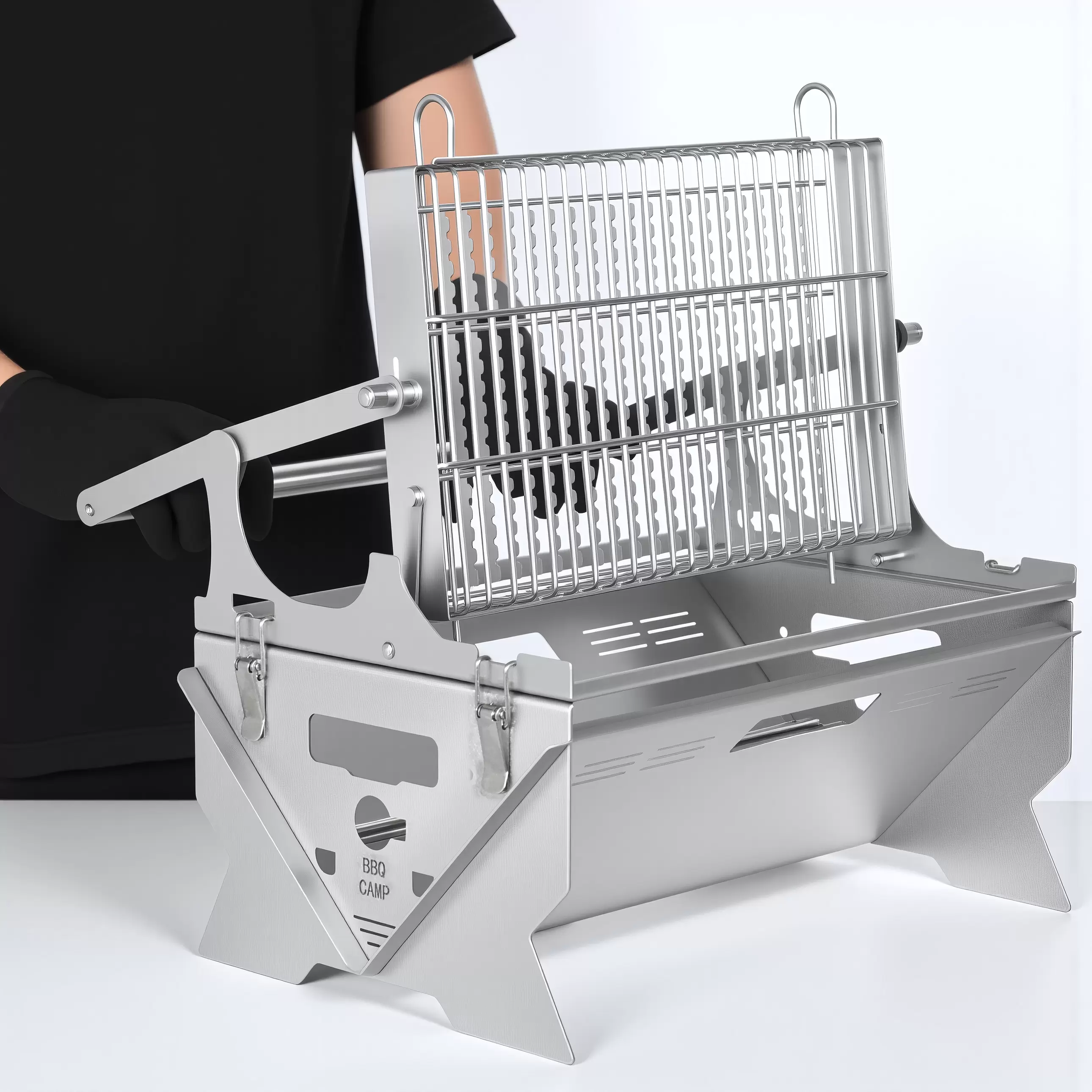 Lezzeti En Üst Düzeye Çıkarma: Döner Katlanır Izgara Açık Hava Barbekülerini Nasıl Geliştirir?