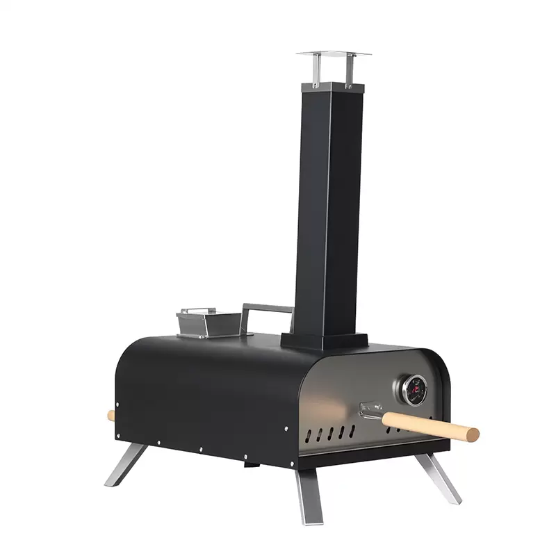 A&ccedil;ık Taşınabilir D&ouml;kme Demir Pizza Fırını