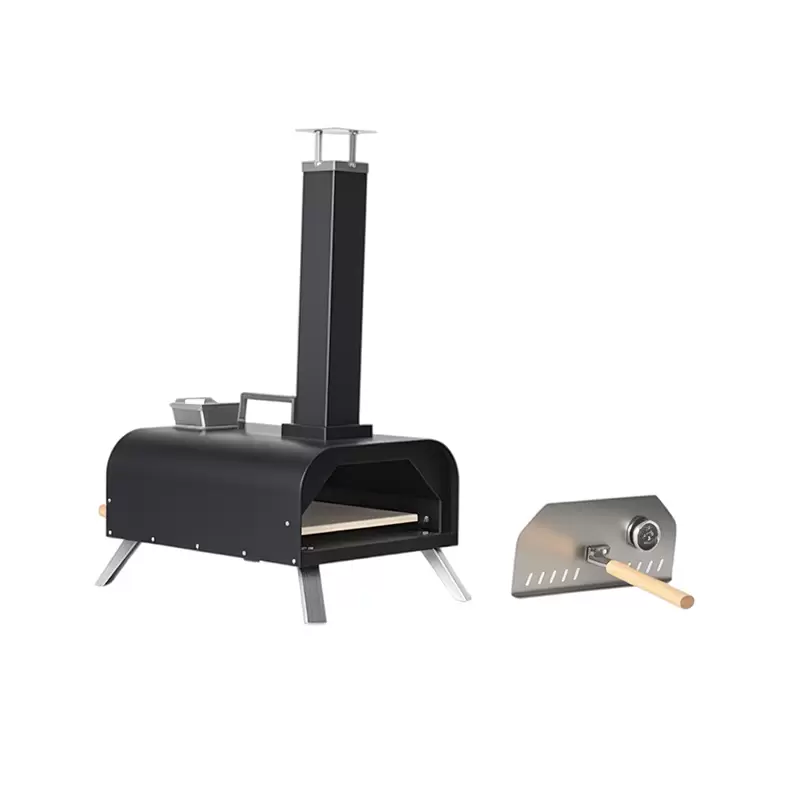 A&ccedil;ık Taşınabilir D&ouml;kme Demir Pizza Fırını