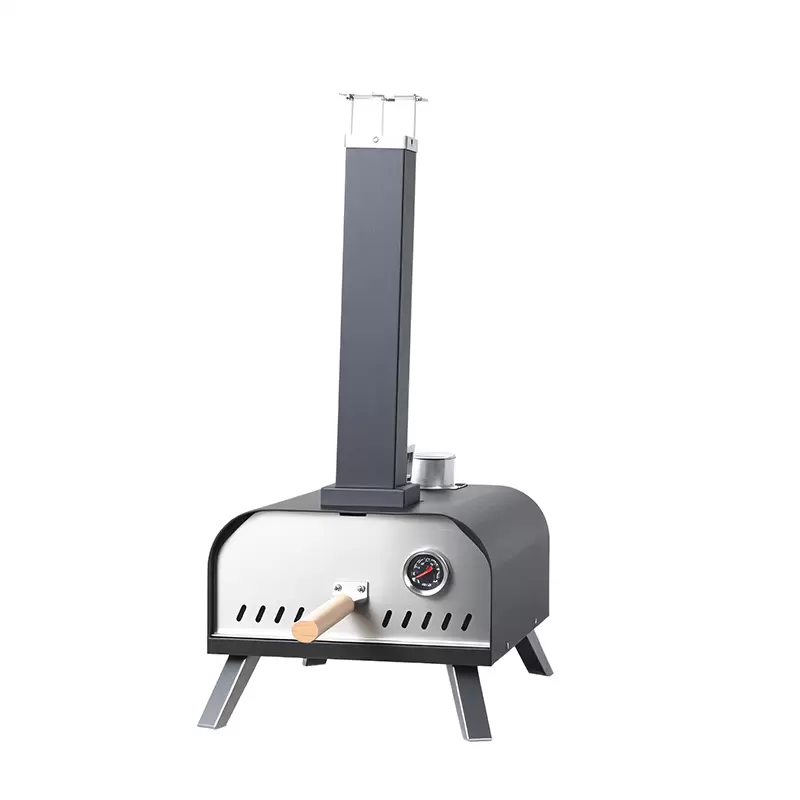 A&ccedil;ık Taşınabilir D&ouml;kme Demir Pizza Fırını