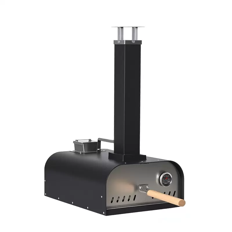 A&ccedil;ık Taşınabilir D&ouml;kme Demir Pizza Fırını