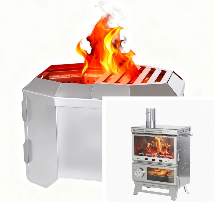 Kamp Çadırı Sobası mı, Ateş Çukuru mu: Hangisi Daha Fazla BTU Üretir?