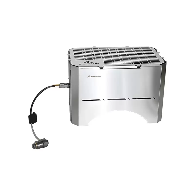 Katlanabilir Gazlı K&ouml;m&uuml;r Barbek&uuml; Izgarası