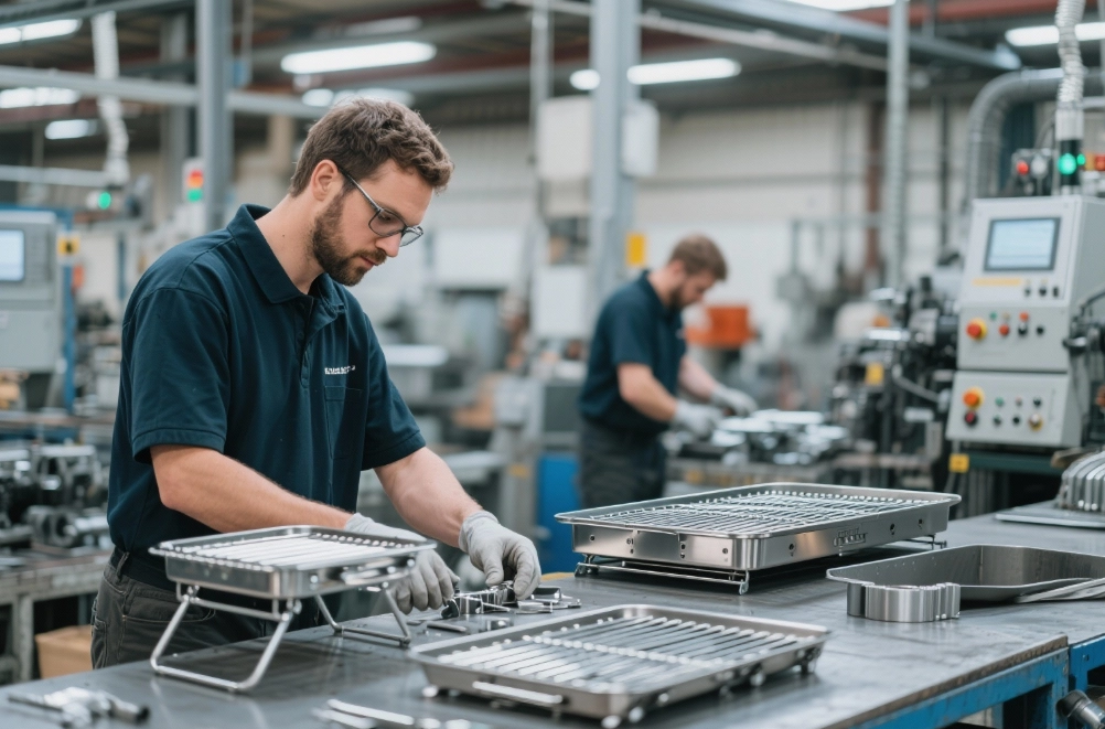 Açık Hava Markaları İçin Kamp Gazlı Kömürlü Hibrit Izgaralar Açık Hava Markaları İçin Kamp Gazlı Kömürlü Hibrit Izgaralar