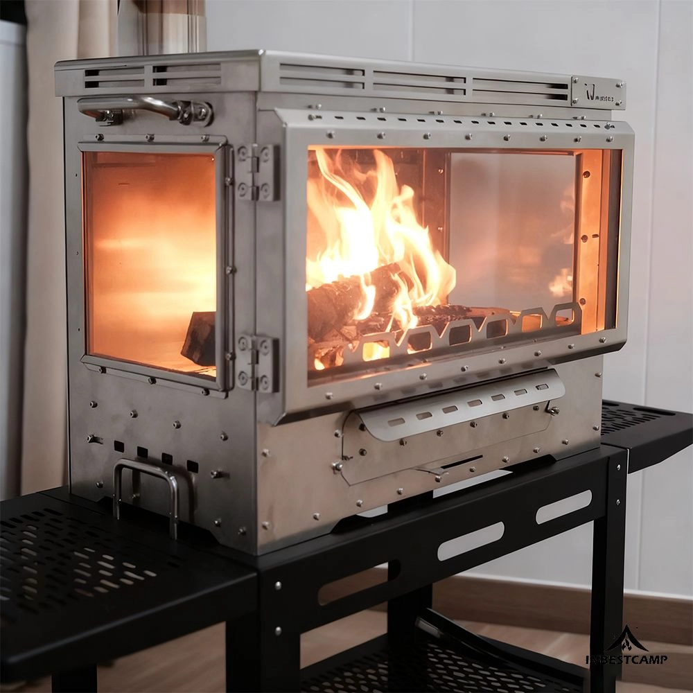 Grup Kampı İçin Isıtma, Pişirme ve Güvenliği Bir Arada Sunan Çadır Soba Tasarımları Grup Kampı İçin Isıtma, Pişirme ve Güvenliği Bir Arada Sunan Çadır Soba Tasarımları
