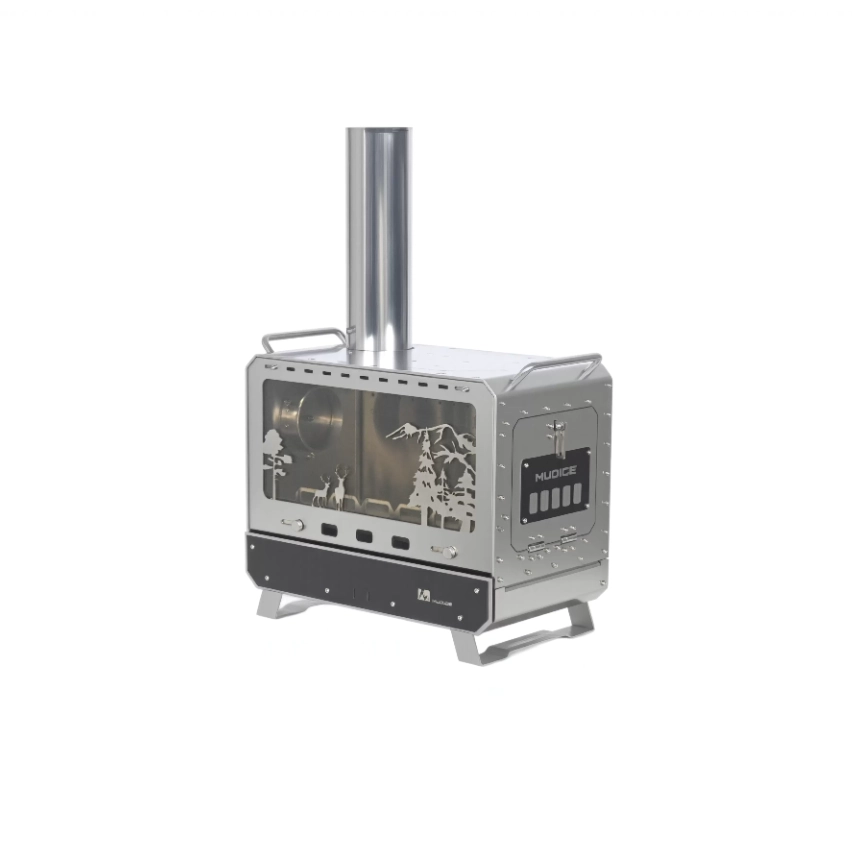 mini odun sobası (iç mekan)