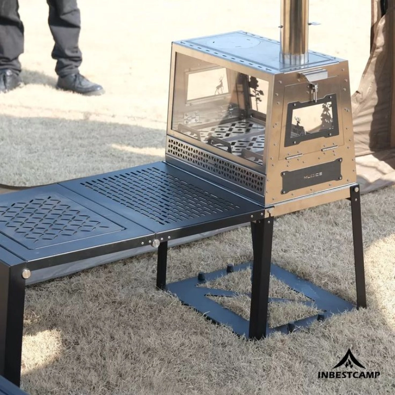 Fabrikadan Pazara: K&uuml;resel OEM Markaları i&ccedil;in Trapezoidal Paslanmaz &Ccedil;elik &Ccedil;adır Sobası