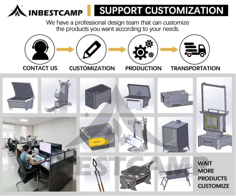 Dış Mekan Çadır Odun Sobaları için ODM Hizmetleri
