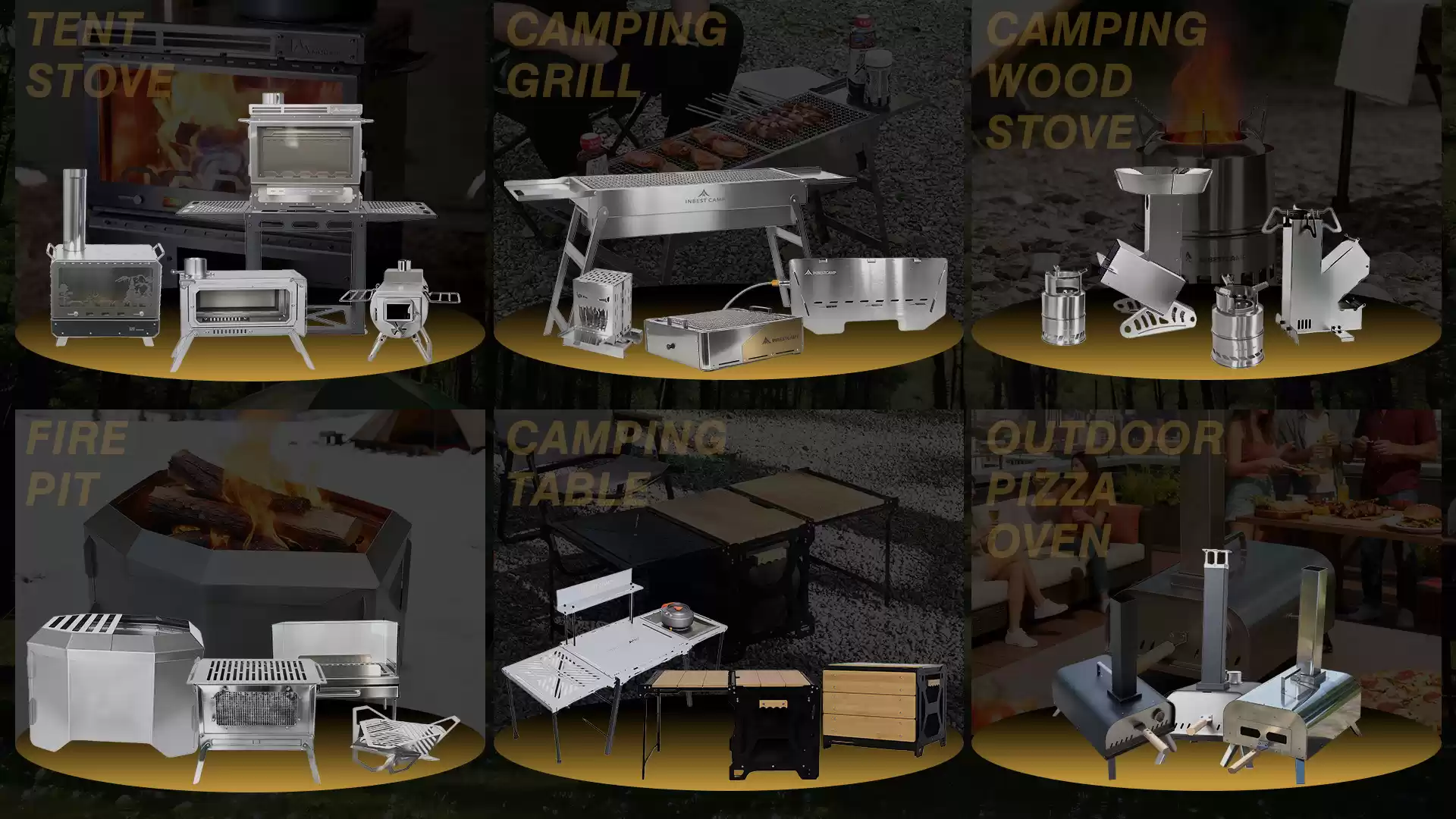 Dış Mekan Odun Yakmalı Sobalar, Izgaralar ve Ateş &Ccedil;ukurları