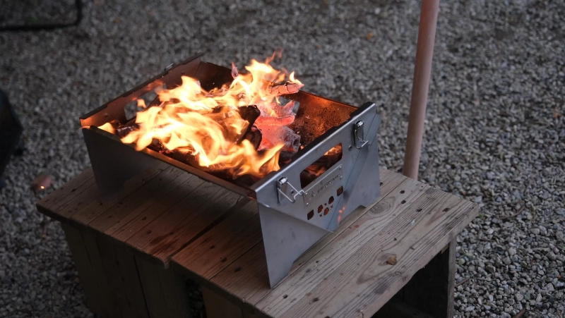 Taşınabilir Döner Barbekü Izgarası OEM