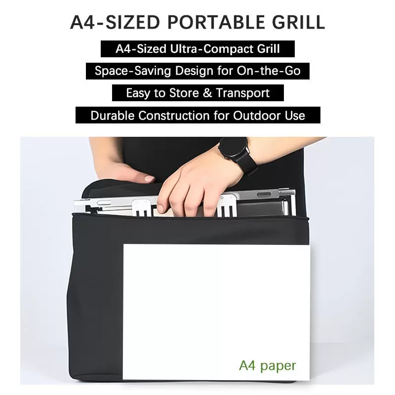 Katlanabilir Kamp Barbekü Izgarası