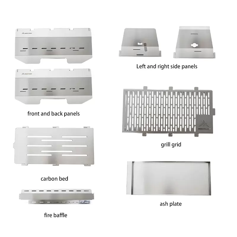 Premium Kompakt Kamp Izgarası ODM Üretimi