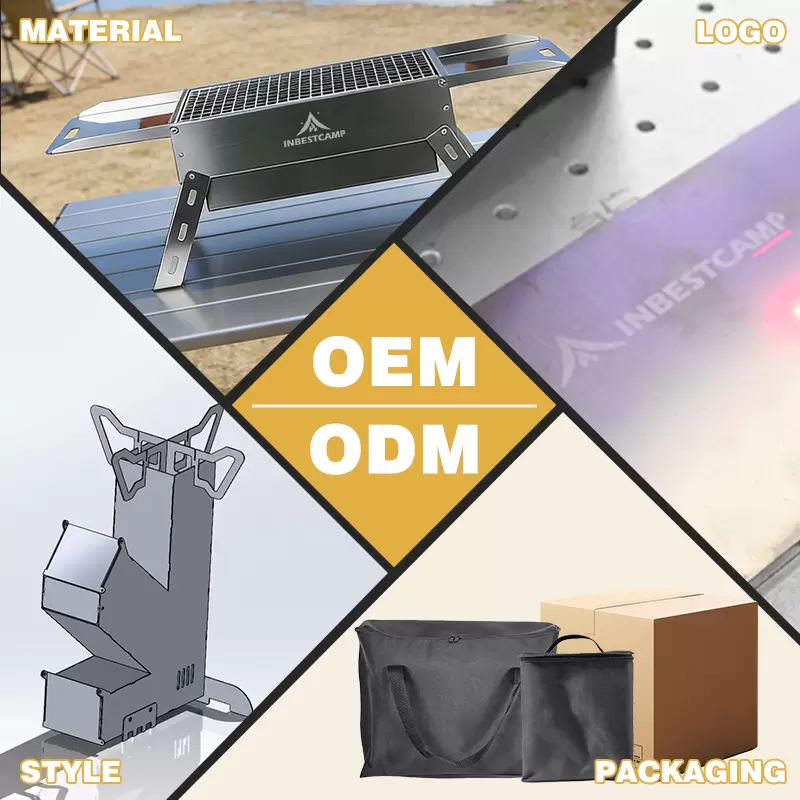 Distrib&uuml;t&ouml;rler i&ccedil;in Fabrika Doğrudan Taşınabilir Odun Sobası OEM ODM